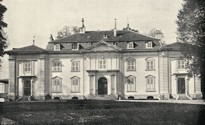 Haus von Voltaire (1694-1778) in Ferney von French Photographer